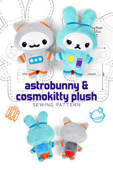 Astrobunny Plush Pattern