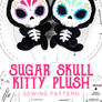 Sugar Skull Kitty Plush Pattern