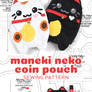 Maneki Neko Coin Pouch Sewing Pattern