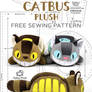 Catbus Plush Sewing Pattern