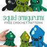 Squid Amigurumi Pattern