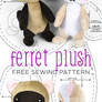 Ferret Plush Sewing Pattern