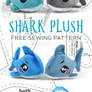 Shark Plush Sewing Pattern