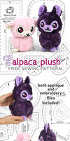 Alpaca Plush Sewing Pattern