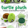 Turtle Plush Sewing Pattern
