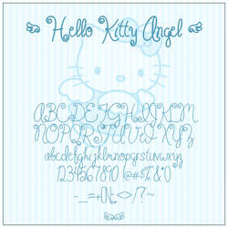 Hello Kitty Angel Font