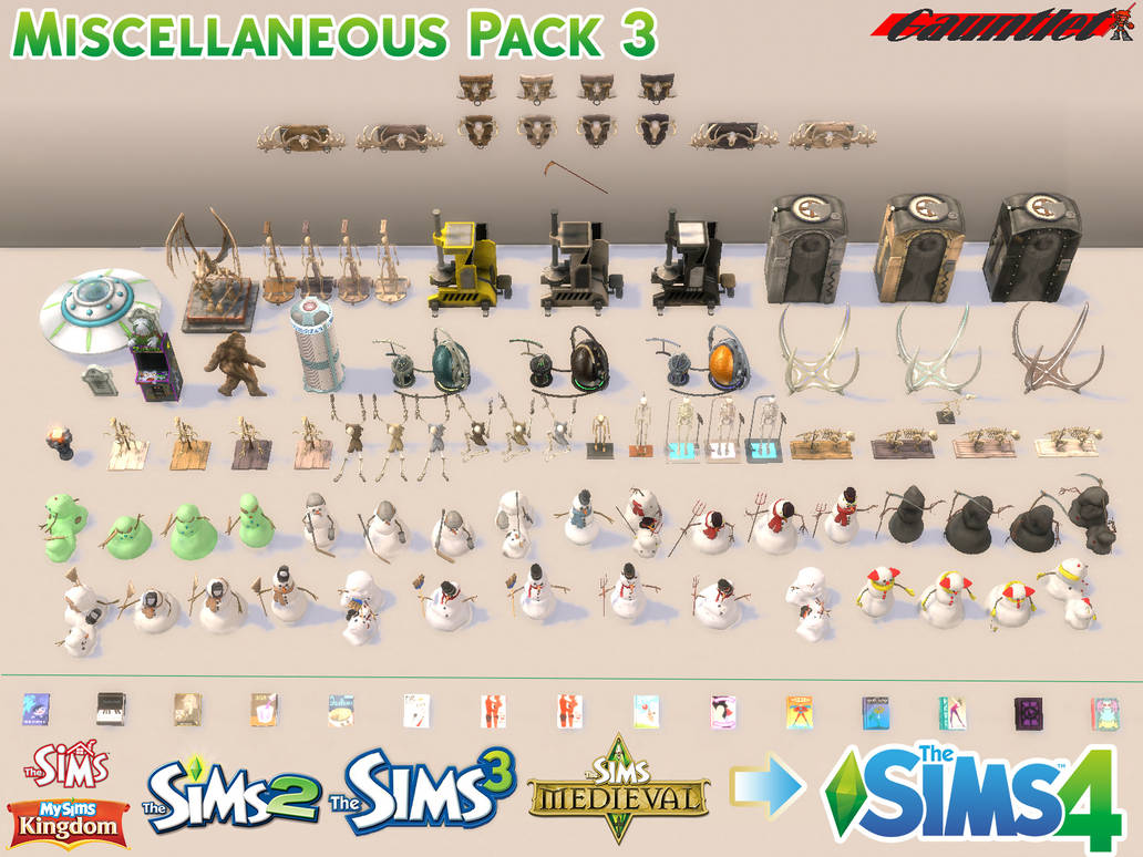 Sims4 Miscellaneous Pack 3 by Gauntlet101010 on DeviantArt