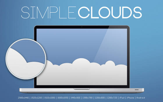 Simple Clouds Wallpaper