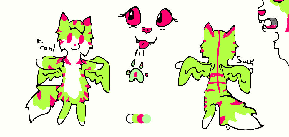 Very Sloppy Ref sheet by KiwiTheKitteh on DeviantArt