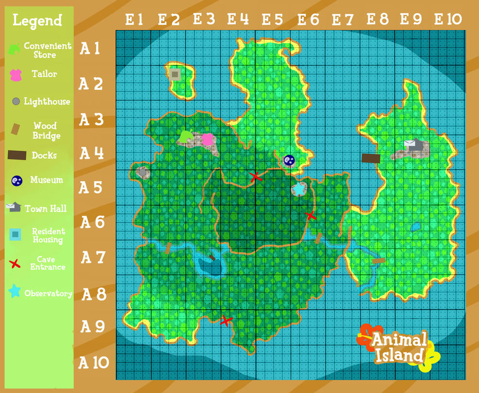 Island Map by cosmoskin on DeviantArt