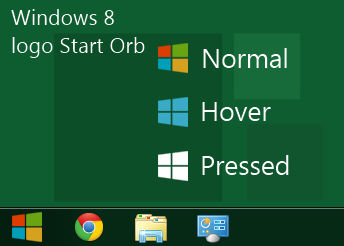 Windows 8 logo Start Orb