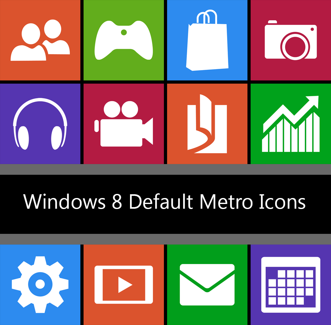 Windows 8 - DEFAULT TILES - 512px