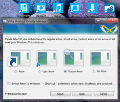 FxVisor - Change/Remove Windows Shortcut Arrow