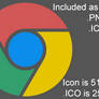 Google Chrome DOCK ICON - Flat Colors