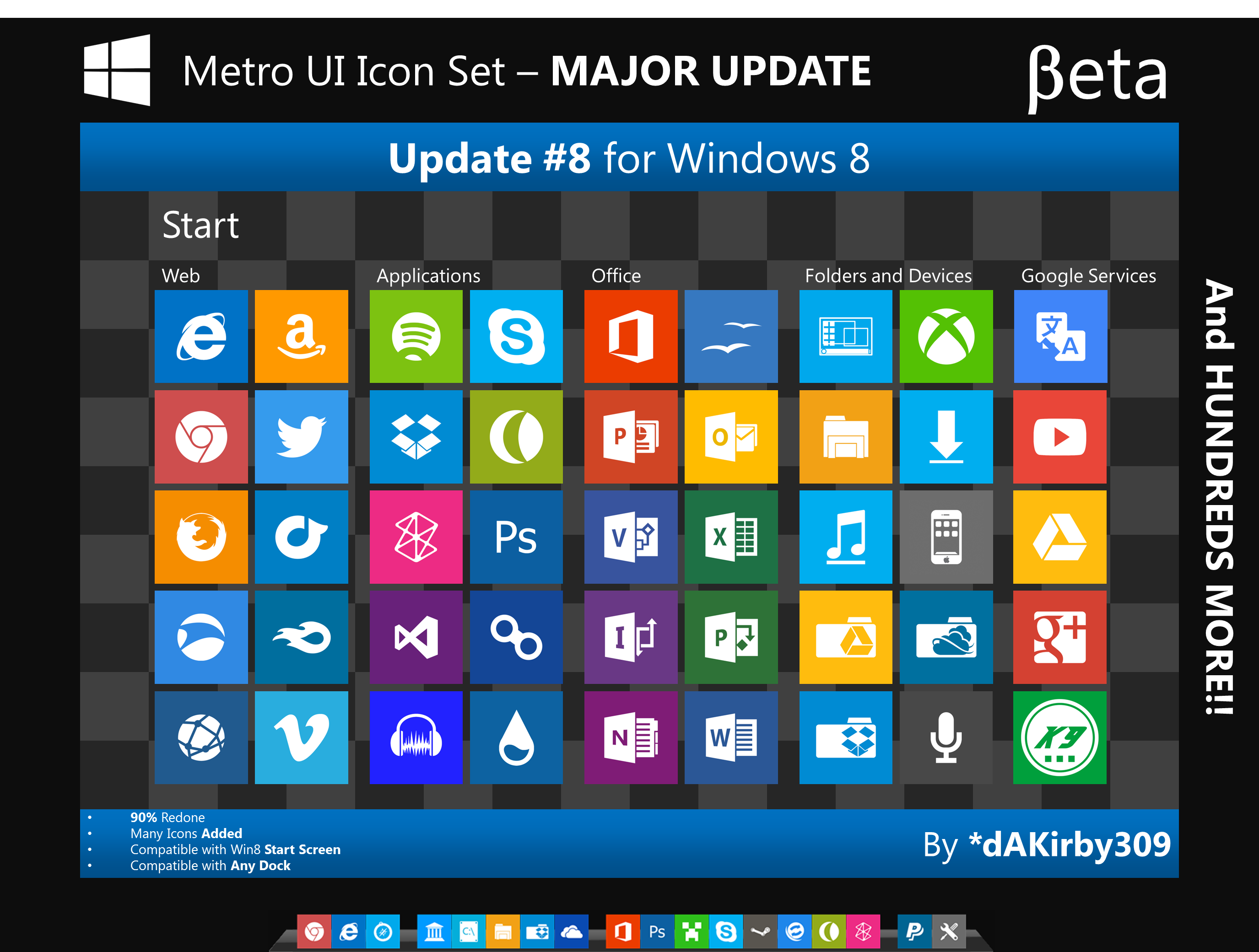 BETA - Metro UI Icon Set (CLOSED)