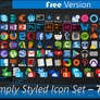 Simply Styled Icon Set - 731 Icons | [FREE]