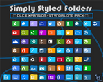 Simply Styled Folders - Expansion Pack - 65 Icons by dAKirby309