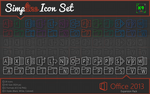 Simpline Icon Set - Office 2013 Expansion by dAKirby309