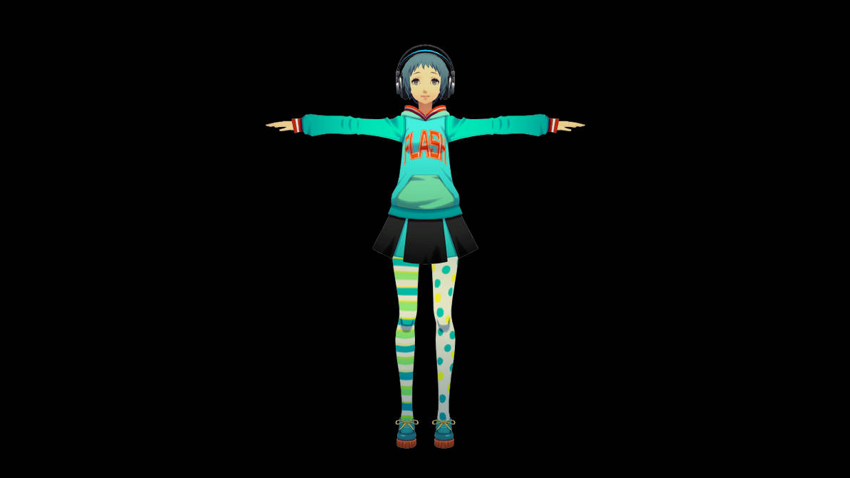 Get Wallpaper Mmd Persona 3 Dancing Fuuka Dance Unrigged Dl By Jay And Kos On For Android Free