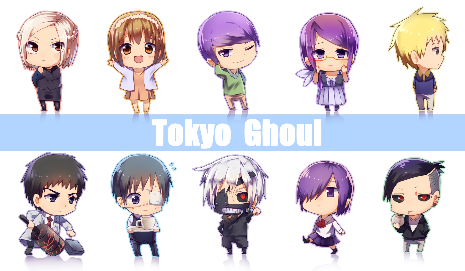 Tokyo Ghoul [chibi] Icon Folder and Render