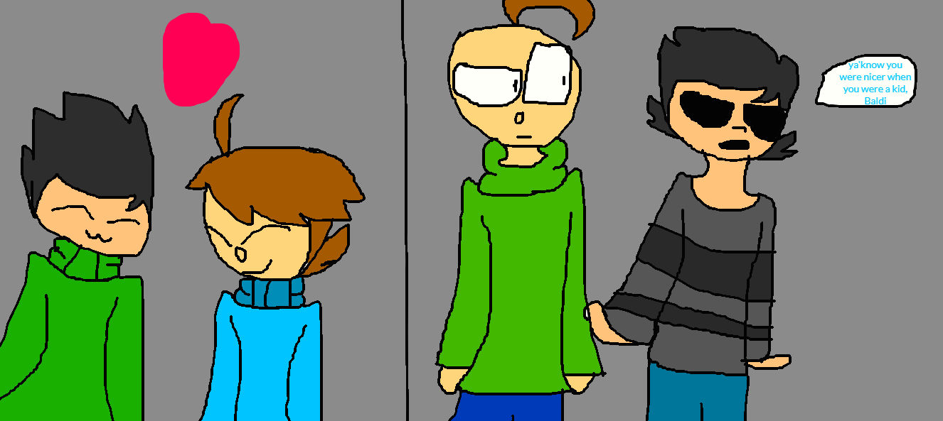 random Baldi and Principal of the thing doodle by CupKid1987 on DeviantArt