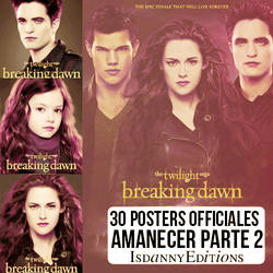 Posters Officiales Amanecer Parte 2