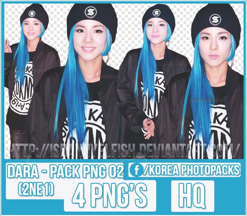 Dara (2NE1) - PACK PNG#02