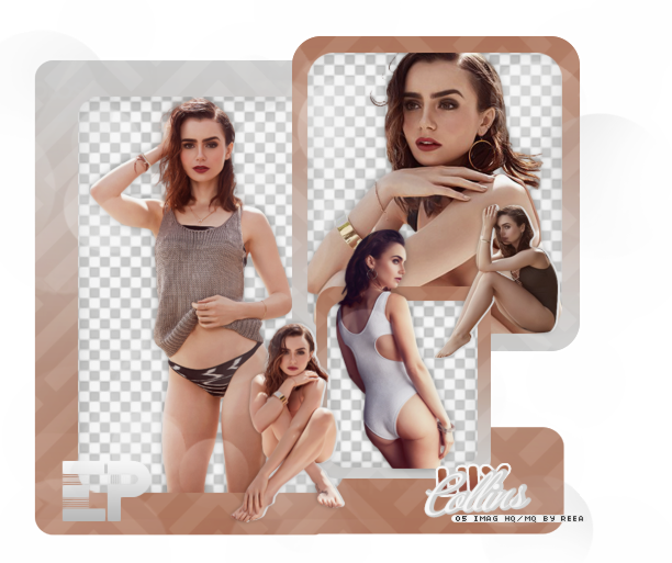 PACK PNG 378 // LILY COLLINS