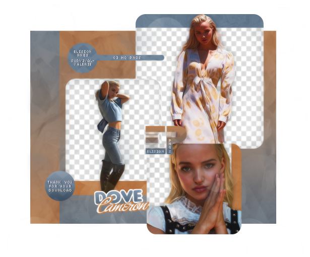 PACK PNG 444 // DOVE CAMERON by ELISION-PNGS