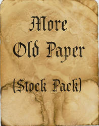 More Old Paper Stock Pack 1