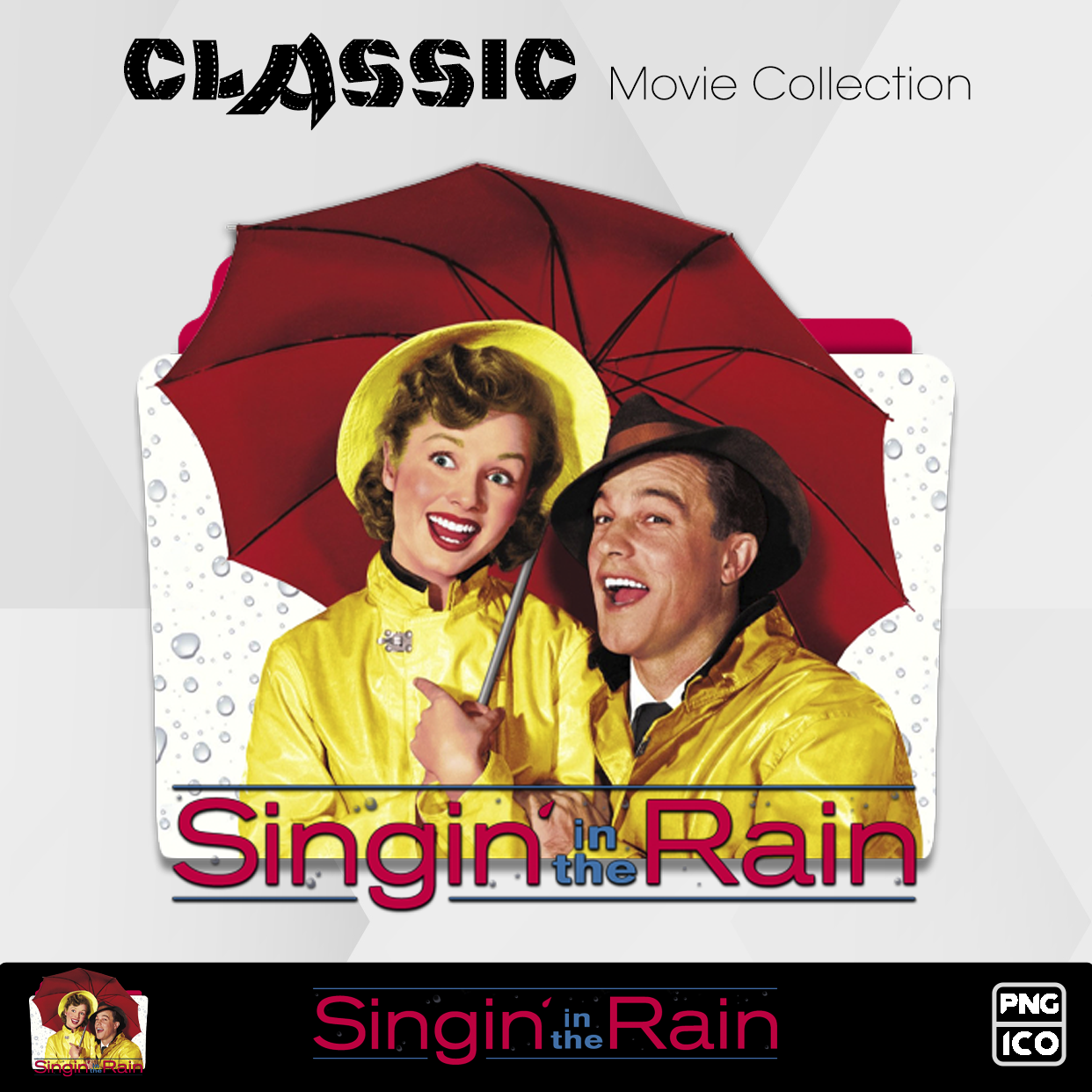 Singin' in The Rain 1952 Folder Icon by jondets1222 on DeviantArt