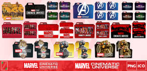 Marvel Cinematic Universe Collection Folder Icon