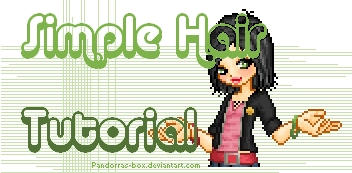 Simple Hair Tutorial by pandorras-box on DeviantArt