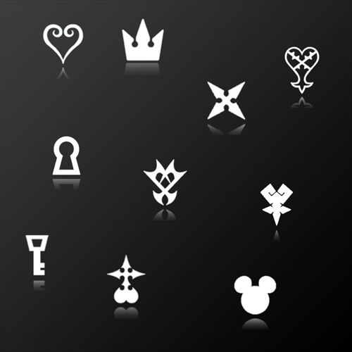Kingdom Hearts Enemy Symbols