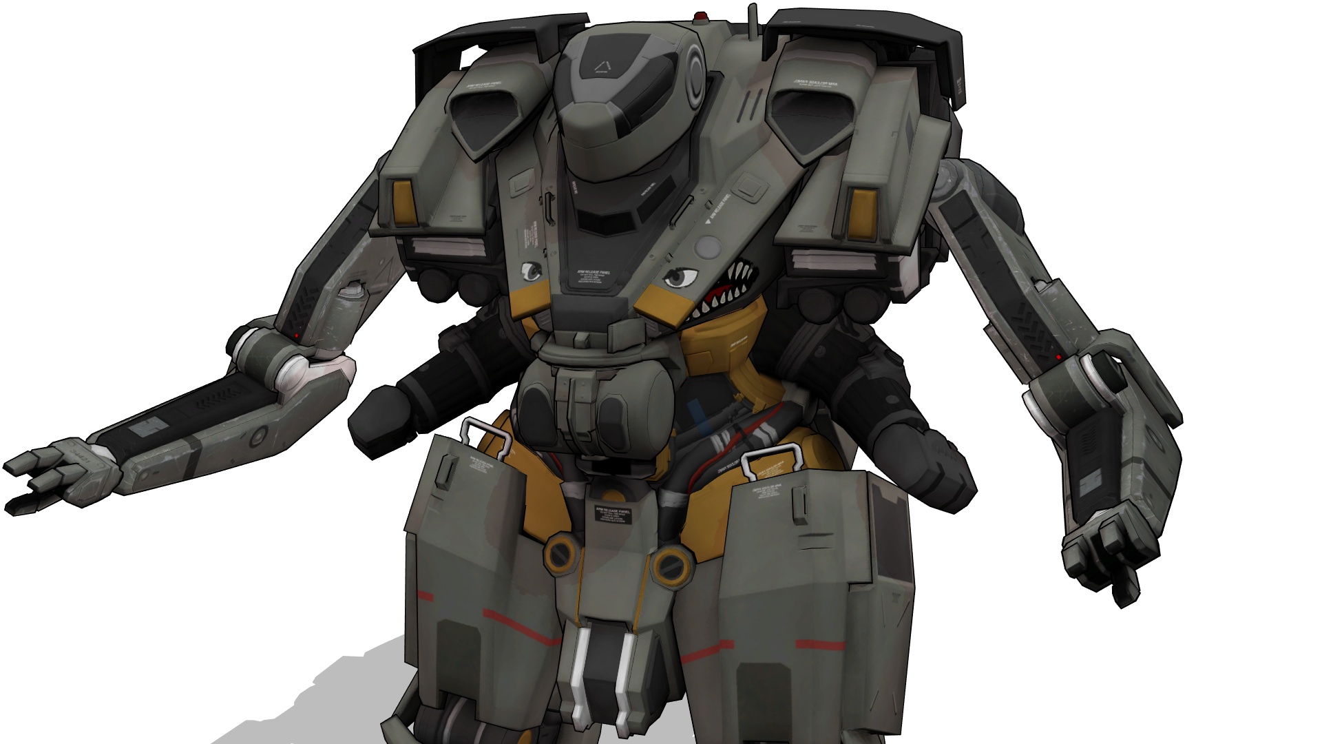 Rhino Hardsuit mmd dl by lautaromero on DeviantArt