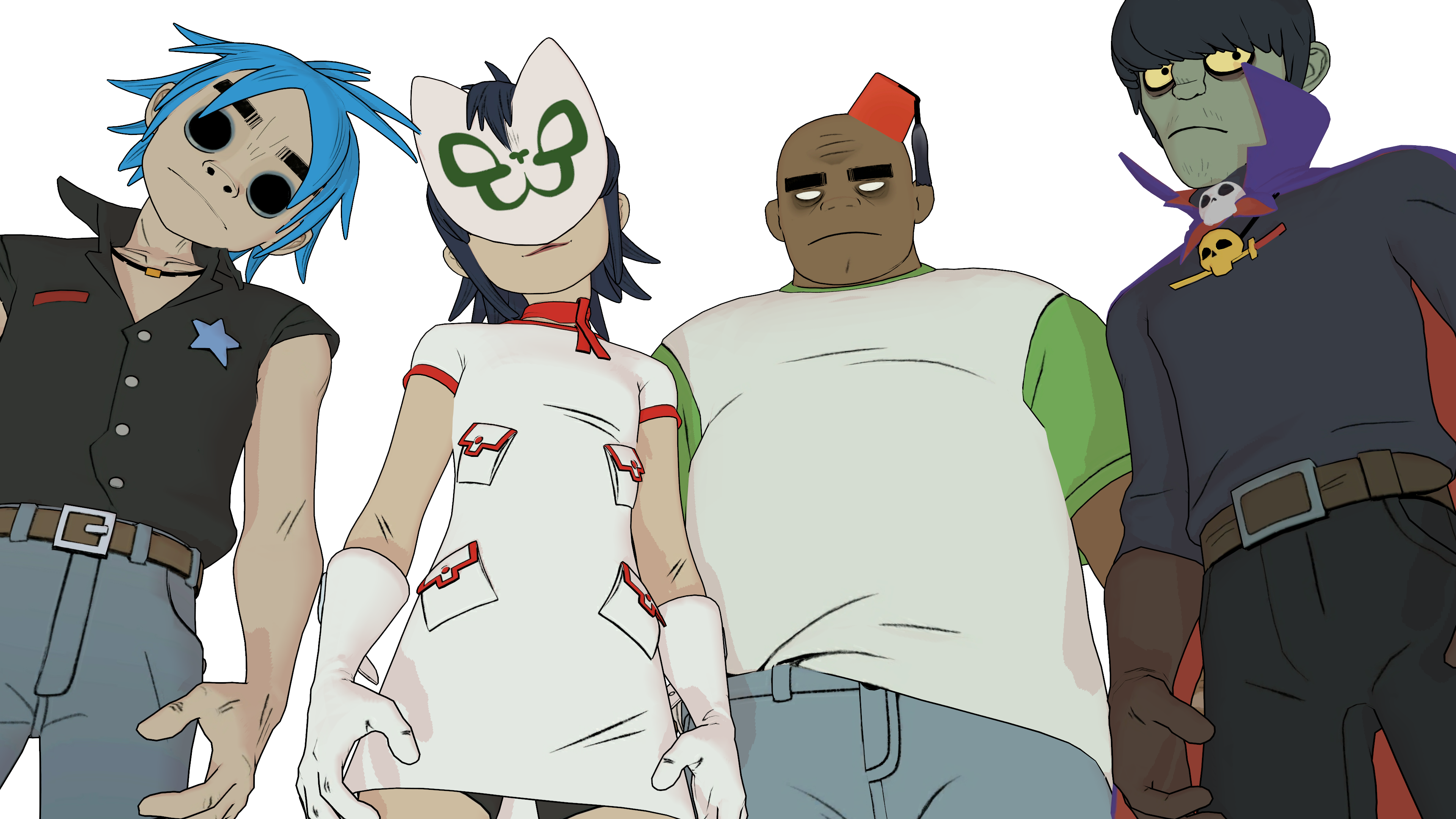 Gorillaz Pack Mmd Dl by lautaromero on DeviantArt