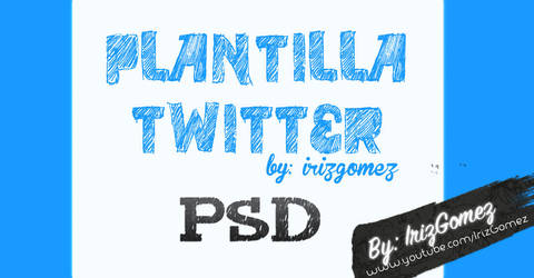 Plantilla para Twitter PSD/ Template for Twitter