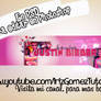 Banner/Youtube #1: Justin Bieber, Rosa!