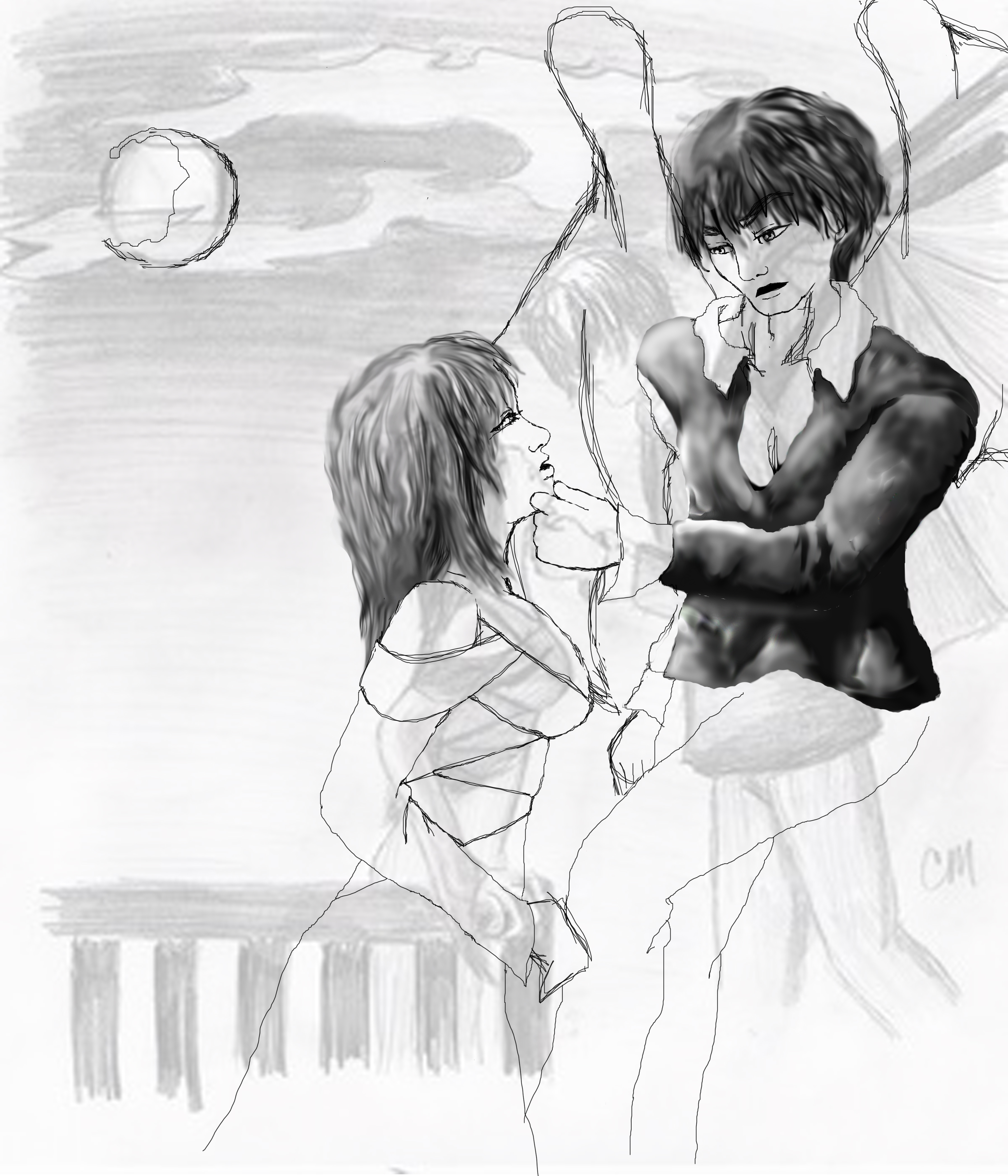 Vampire Kisses unfinished by lizziebydesign on DeviantArt