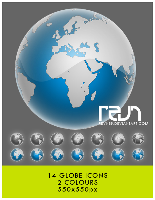 Globes Icons