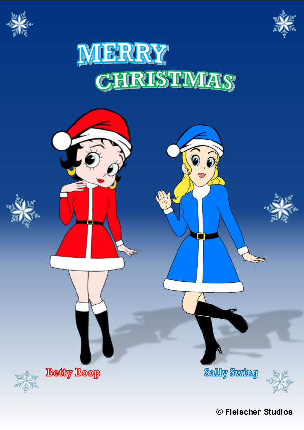 Betty Boop Christmas Card (2018-19) by Rapper1996 on DeviantArt