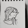 Lunch sketches enchantress portrait