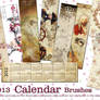 2013 Calendar brushes