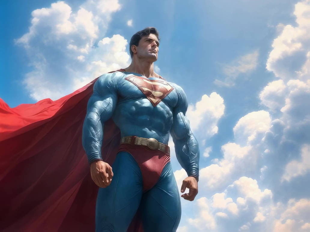 Handsome superman camera moves in for closeup by MuscleLoverBU on ...