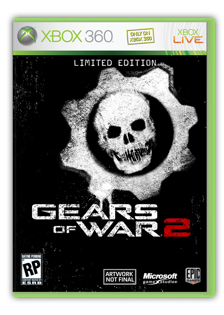 Xbox 360 Game Case Template