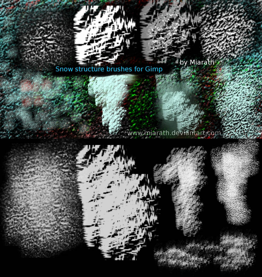 Snow Structure Brushes by Miarath on DeviantArt