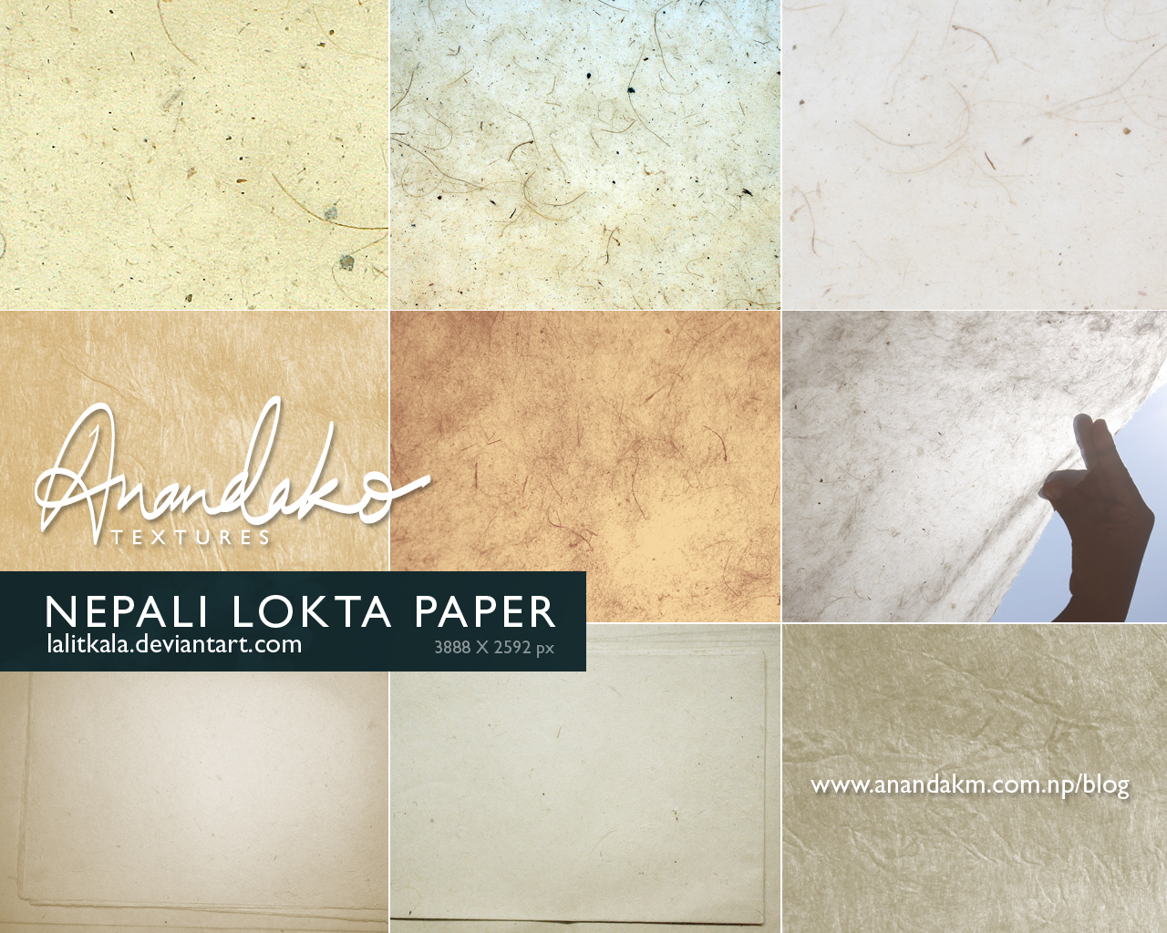 Anandako Textures4-Lokta Paper