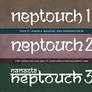 Ananda Neptouch 1. 2 and 3 fonts