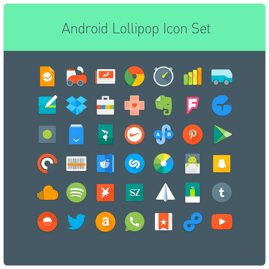 android icon lollipop icons deviantart flat tinylab chat apps dtafalonso alternatives random