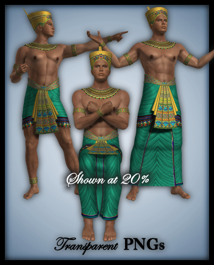 Egyptian King-Figure Stock